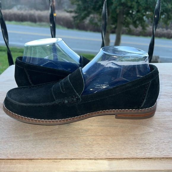 Hush Puppies Wren, Suede Loafers, Black, Size 8M NWOB - Picture 7 of 12